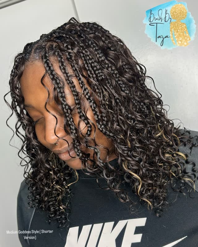 Braiding work by Taja