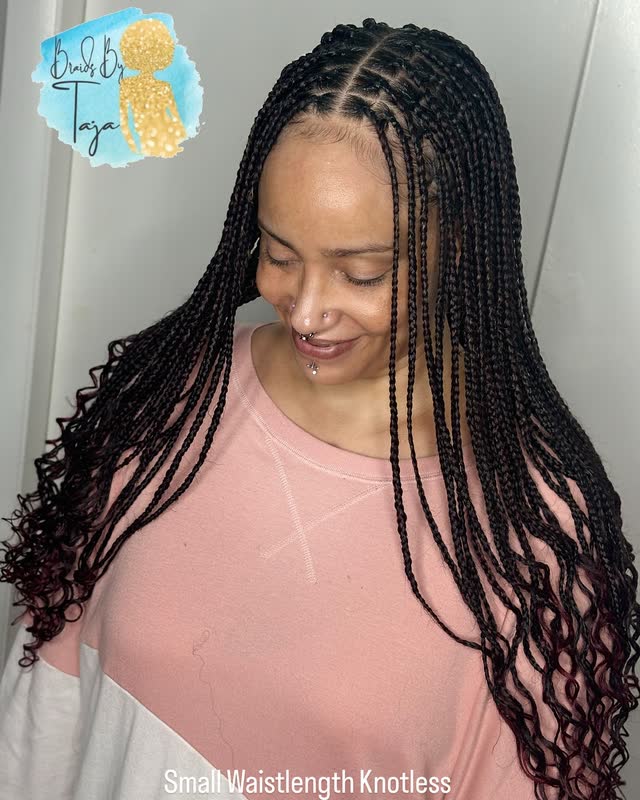 Braiding work by Taja