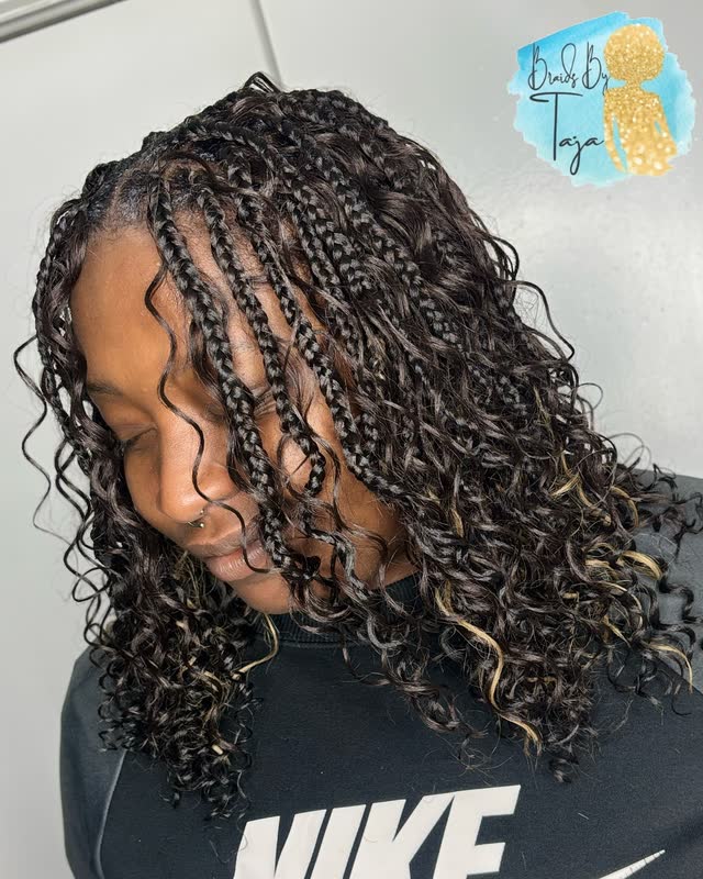 Braiding work by Taja