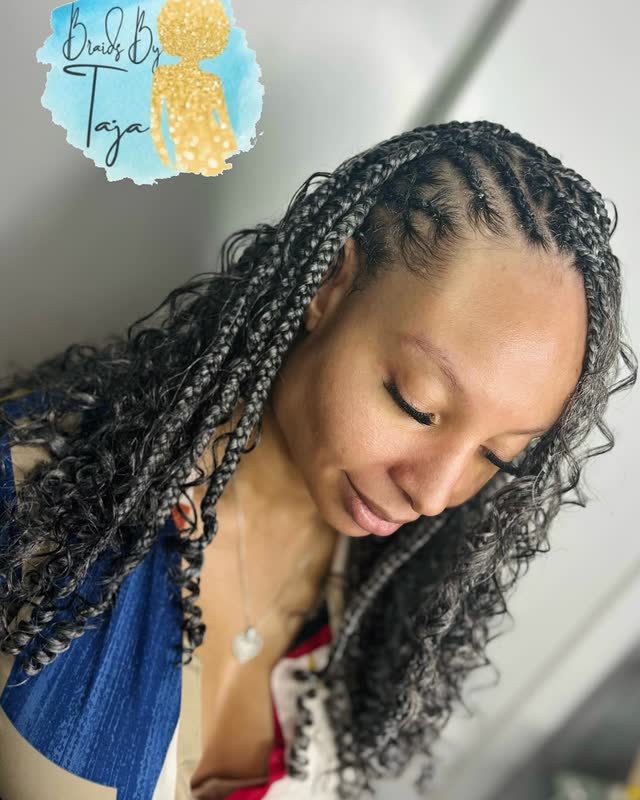 Braiding work by Taja