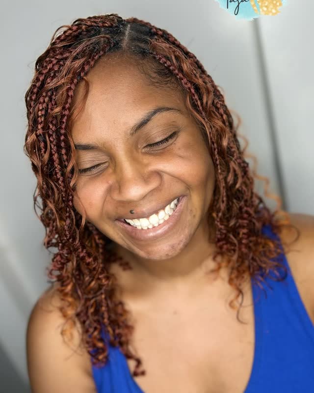 Braiding work by Taja