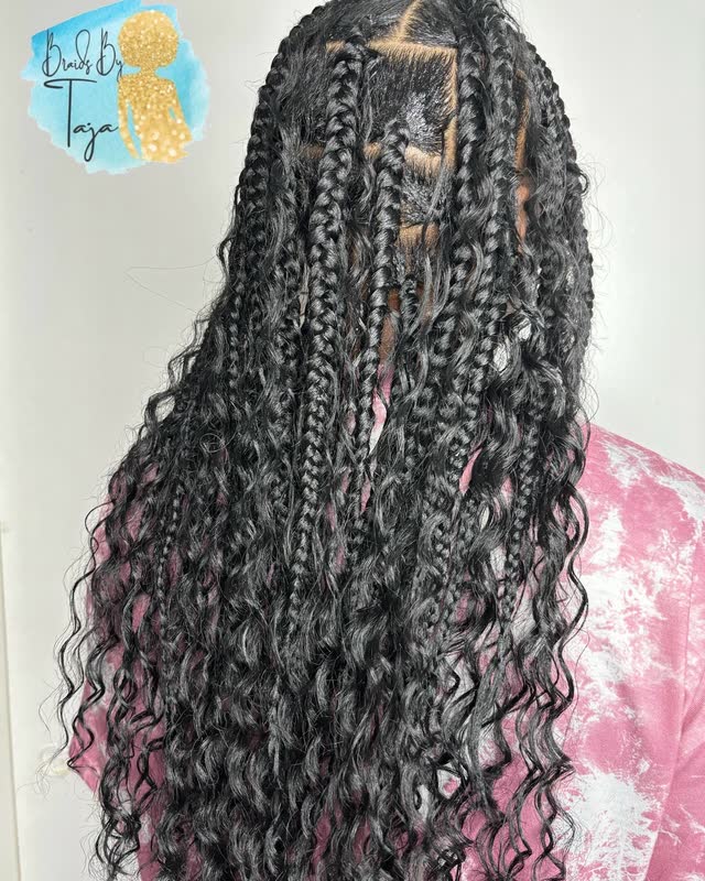 Braiding work by Taja