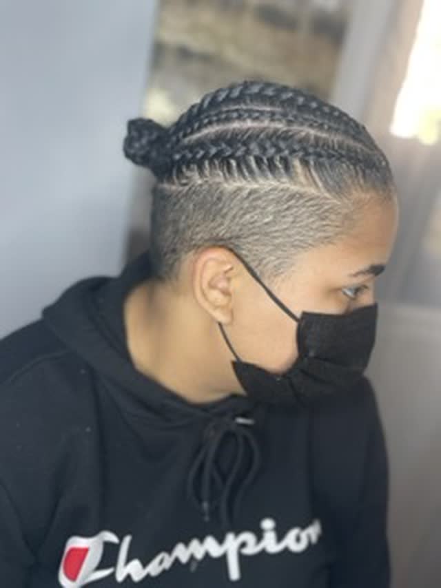 Mens Cornrows (Crown )