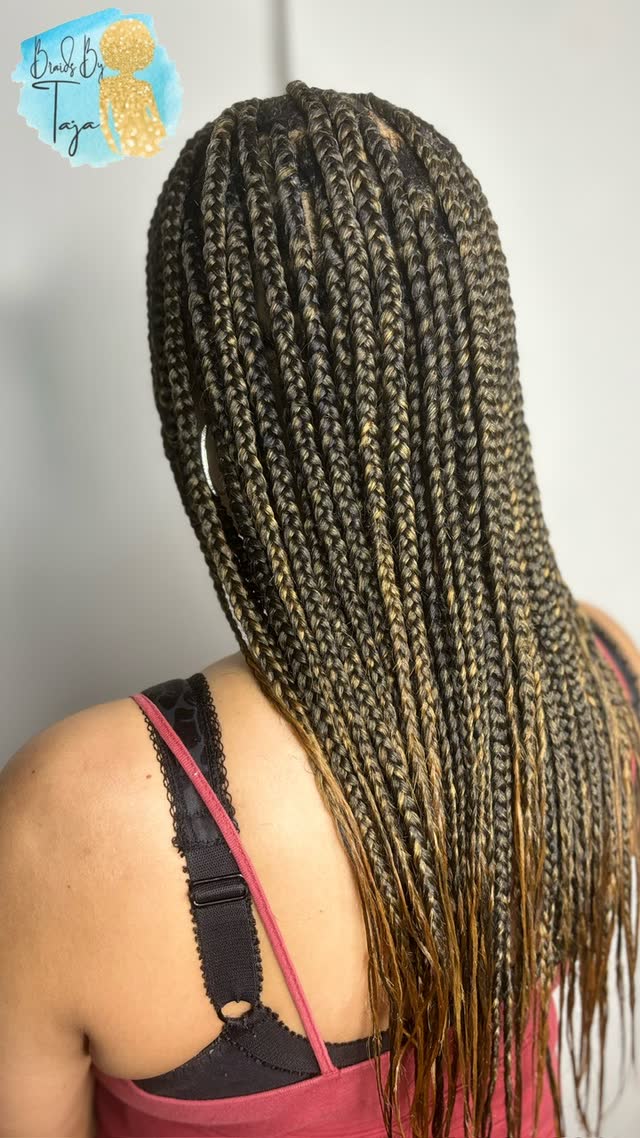 Medium Midback Braid Touch Up