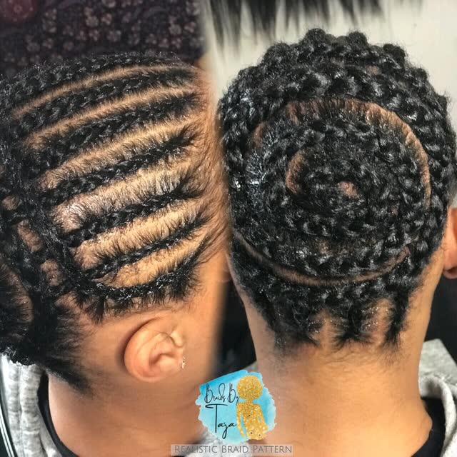Realistic Braid Pattern