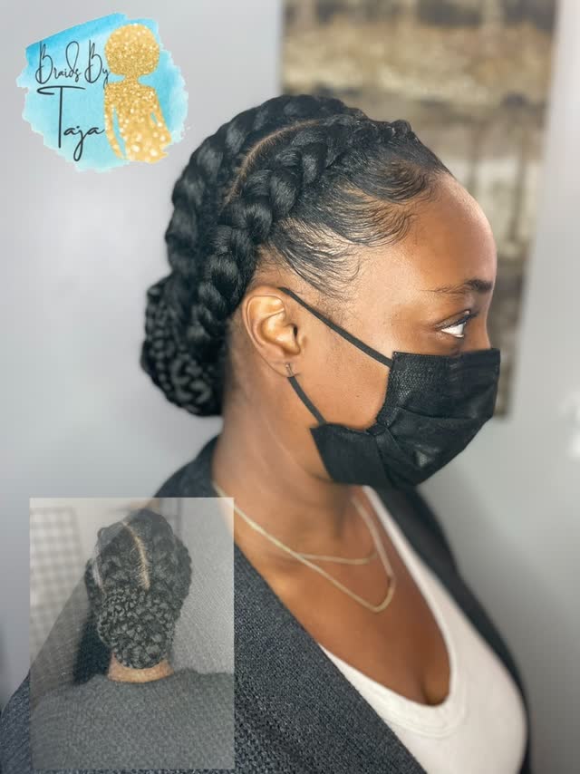 Up to 4 Feed Ins Hair Included
